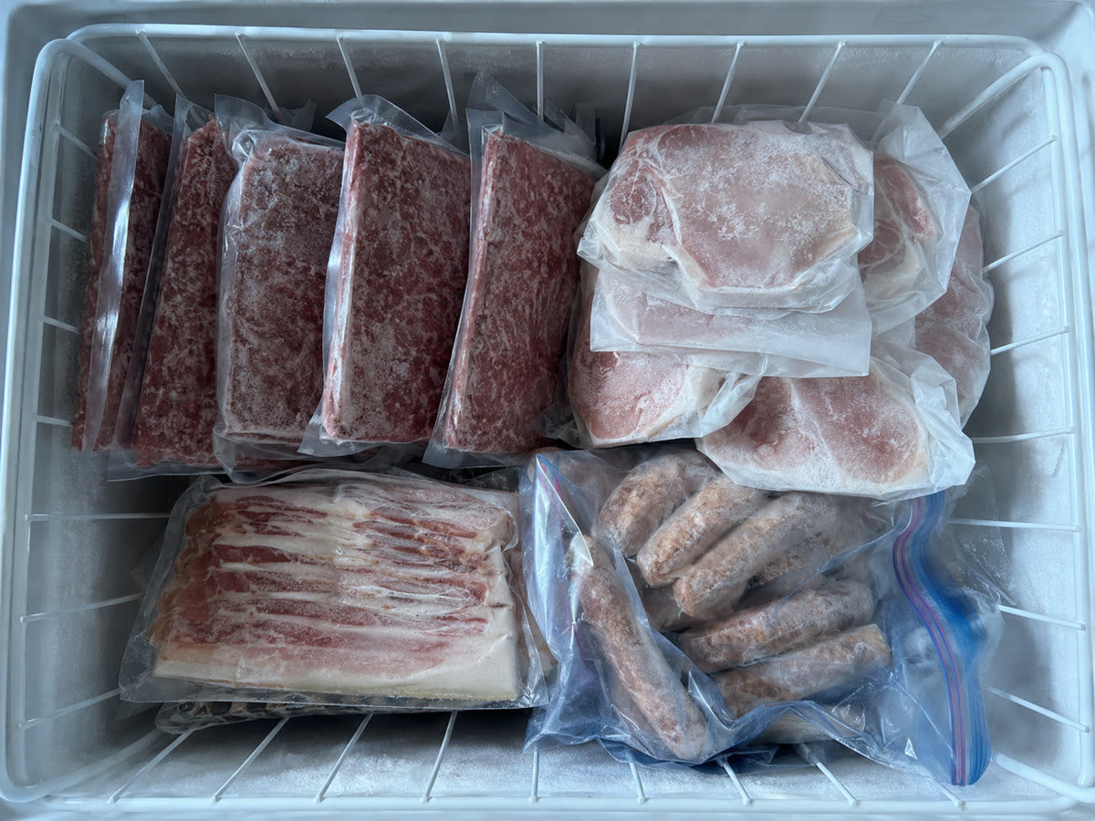 Freezer — beef & pork